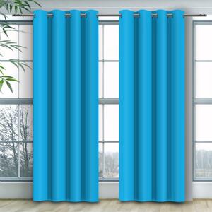 Tenda su anelli Heaven blu turchese