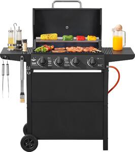 Barbecue a gas El Fuego® "San Jose 4 bruciatori"