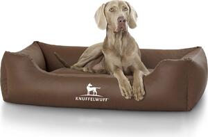 Cuccia per cani Sidney in Pelle finta XXL marrone