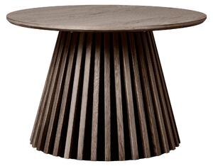 Tavolino Osaka Ø70cm impiallacciato rovere