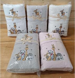 Set regalo di 2 pz asciugamani in spugna MIGDU11 40x60 cm + 50x100 cm