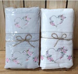 Set regalo di 2 pz asciugamani in spugna MIGDU15 40x60 cm + 50x100 cm