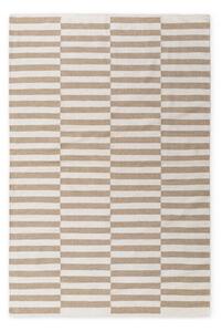 Tappeto bianco/marrone chiaro in lana reversibile/tessuto a mano 200x300 cm Vika – Hanse Home