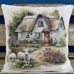 Federa cuscino gobelin 42x42 cm Eden 1343 A NA