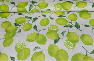Tessuto decorativo al metro - limoni