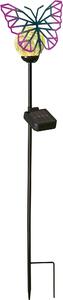 Northpoint LED solare giardino bastoni all'aperto ecologico farfalla vetro rotto