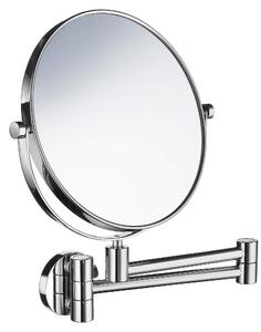 Specchio da bagno Smedbo OUTLINE, ingrandimento 2x, orientabile, finitura cromata lucida, modello FK445