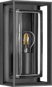 Lampada da parete LCD, marchio Licht Creativ Design, modello LB25 5070, colore grafite, con 1 attacco E27