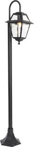 Lanterna da esterno classica nera 135 cm IP44 Berta