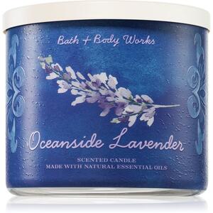 Bath & Body Works Oceanside Lavender candela profumata 411 g