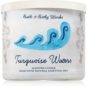 Bath & Body Works Turquoise Waters candela profumata 411 g