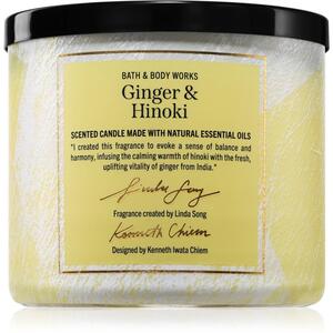 Bath & Body Works Ginger & Hinoki candela profumata 411 g