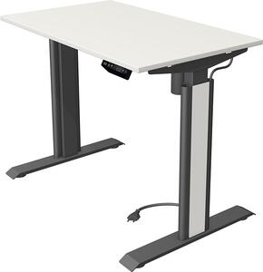 Scrivania Move 1 advance, regolabile elettricamente in altezza, dimensioni piano d'appoggio:100 x 80 cm, colore piano d'appoggio:bianco