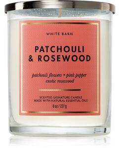 Bath & Body Works Patchouli & Rosewood candela profumata 227 g