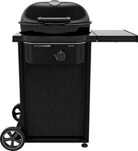 OUTDOORCHEF Davos 570 G, 8500 W, barbecue, a gas, su carrello, nero, con 2 ruote