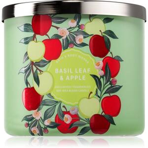 Bath & Body Works Basil Leaf & Apple candela profumata 411 g