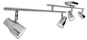 Elegante plafoniera a LED con faretti mobili