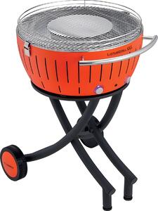 Lotus grill XXL (G600) da giardino 21,8 kg, arancione mandarino con connessione USB