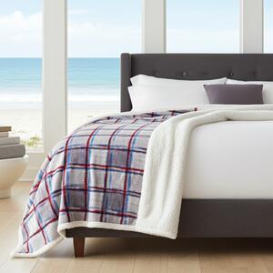 Coperta Fashion 160x210 cm blu-grigio