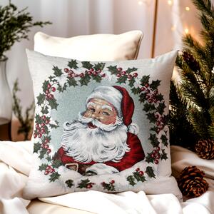 Federa cuscino gobelin Babo Natale 42x42 cm Chenille IT014