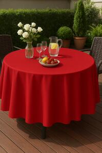 Tovaglia da giardino rotonda Ø 150 cm rosso
