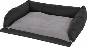 Lettino per cani Kerbl car 80x60 cm grigio e nero