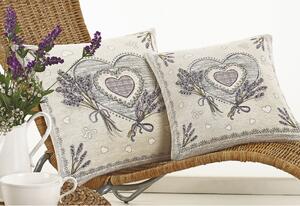 Federa cuscino gobelin Lavanda Chenille IT102