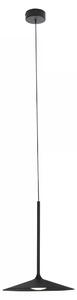 Lampada a sospensione industriale nera in stile minimalista a cupola HANA LED 6W P0456 Maxlight