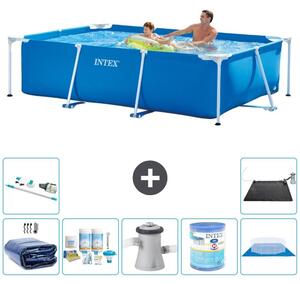 Piscina fuori terra rettangolare - 260x160x65 cm - 8 pezzi - Modello S40121