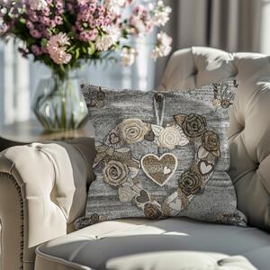 Federa cuscino gobelin cinigliato Chenille IT110