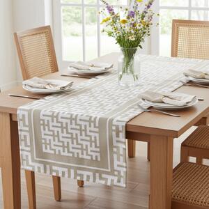 Runner Gobelin Glamour beige Chenille IT105