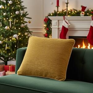 Federa cuscino gobelin giallo Chenille IT150