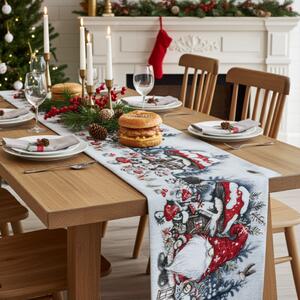Runner Gobelin Elfo fungo Chenille IT039