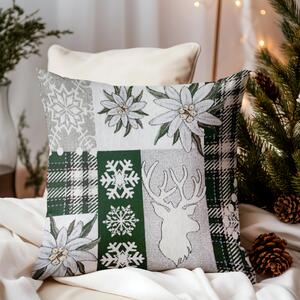 Federa invernale in ciniglia "Green Elegance" Chenille IT041