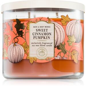 Bath & Body Works Sweet Cinnamon Pumpkin candela profumata 411 g