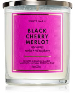 Bath & Body Works Black Cherry Merlot candela profumata 227 g