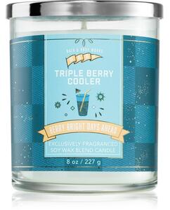 Bath & Body Works Triple Berry Cooler candela profumata 227 g