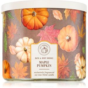 Bath & Body Works Maple Pumpkin candela profumata 411 g