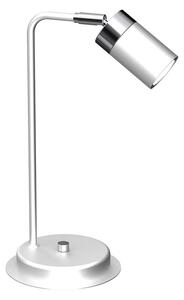 Lampada da tavolo JOKER 1xGU10/25W/230V bianco/cromo lucido