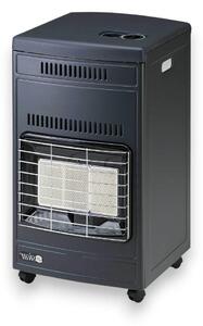 Stufa infrarossi a gas ventilata 4200W grigia 40,5x44,5xH77 cm Sicar Euro92T