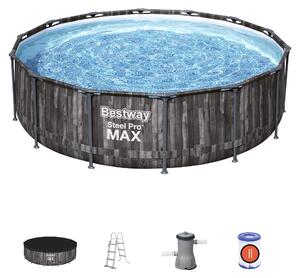 Piscina con struttura rotonda Steel Pro MAX 427x107 cm Bestway 5614Z