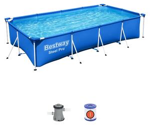 Piscina rettangolare Steel Pro 400x211x81cm Bestway 56424