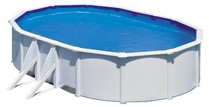 Piscina in acciaio Ovale 500x300x120 h con depuratore a sabbia serie Fidji GRE KIT500ECO