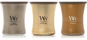 Woodwick Precious Metals Trio Pack set