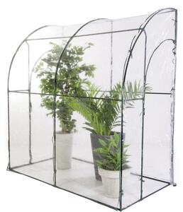 Serra da giardino e balcone a parete in pvc 100x200x215 cm