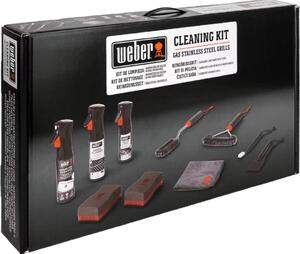 Weber B09KCL212J Kit di Pulizia per Barbecue a Gas in Acciaio Inox
