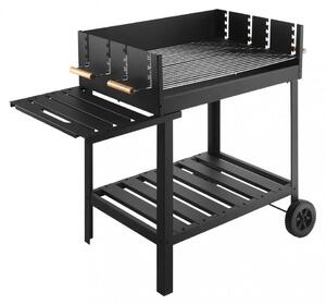Barbecue a carbone carbonella in metallo nero BlackForge