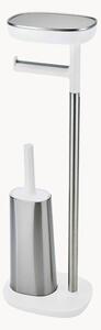 Portarotolo con scopino Easystore Plus, set da 2