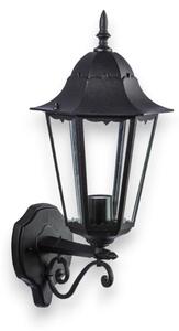 Lanterna da parete in alluminio e vetro illuminazione esterno
