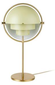 Lampada da tavolo Gubi Lite, altezza 50 cm, ottone/crema